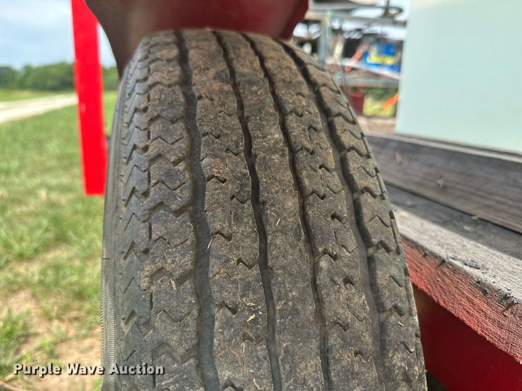 image for item MB9666 1998 Shop built  pressure washer trailer