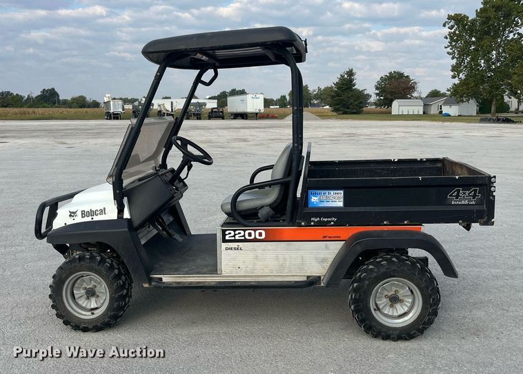 image for item MG9508 2006 Bobcat 2200D  utility vehicle