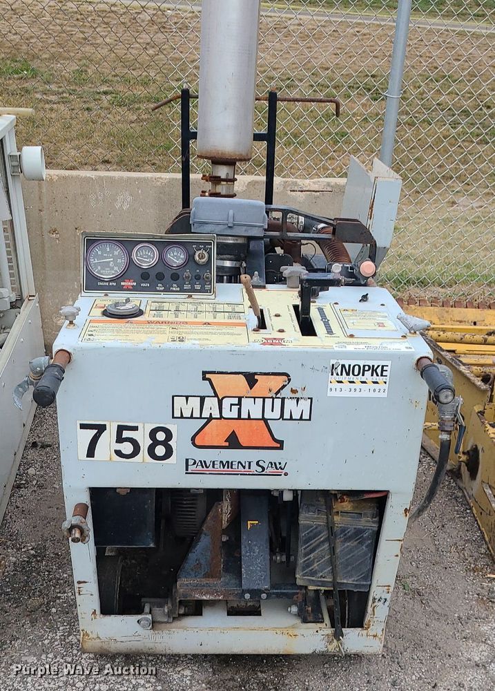 image for item MG9756 Magnum X Supermag/26  concrete saw