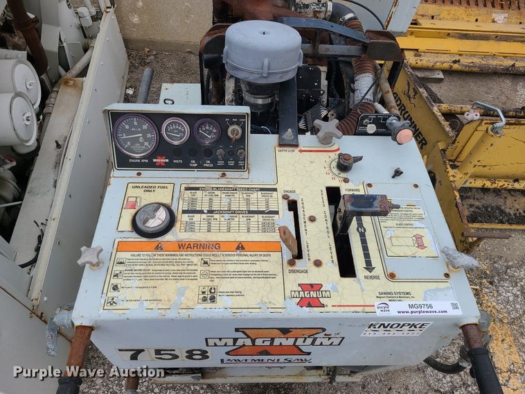 image for item MG9756 Magnum X Supermag/26  concrete saw