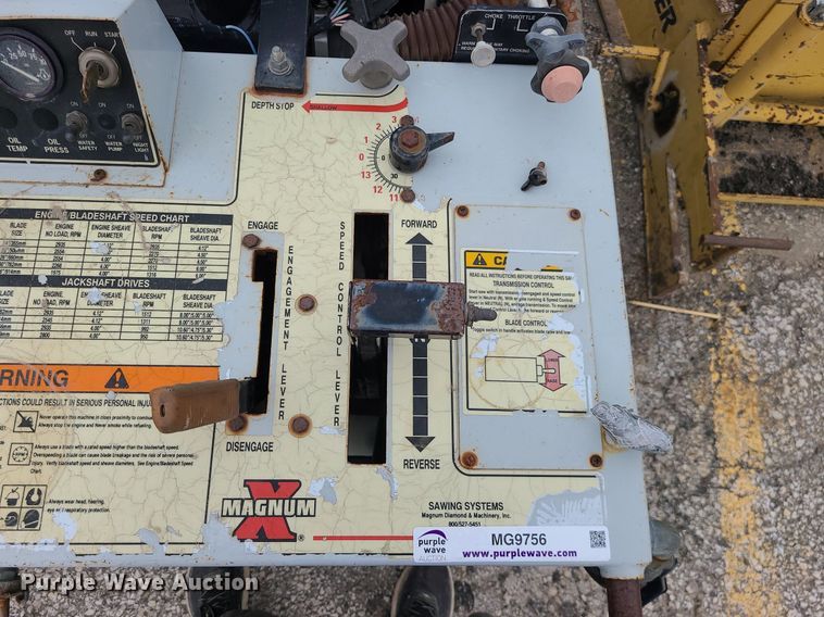 image for item MG9756 Magnum X Supermag/26  concrete saw