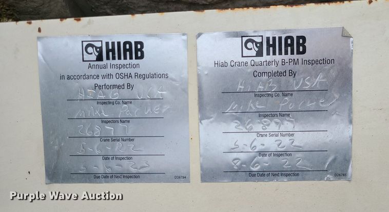 image for item MG9763 National Crane Corporation N65  knuckle boom crane