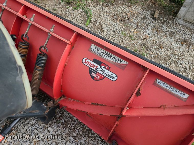 image for item MG9764 Boss  7'6" super duty snow plow