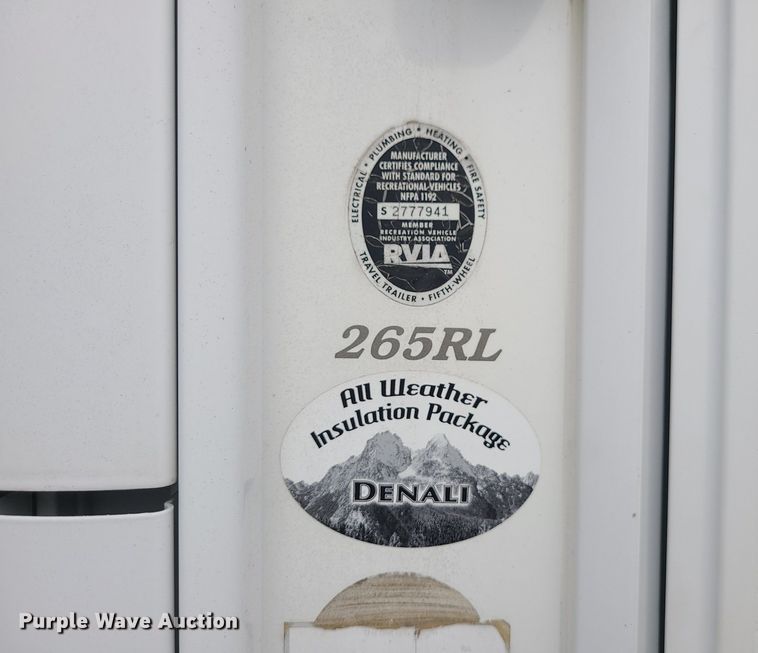 image for item MG9766 2012 Dutchmen Denali 265RL  camper