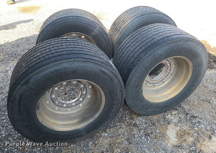 image for item MG9769 (4) tires and wheels