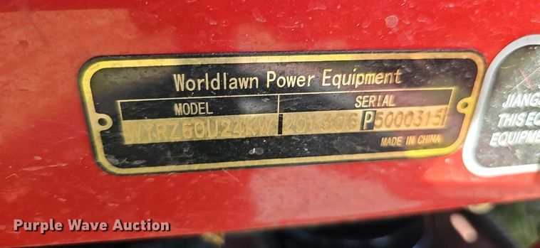 image for item MH9361 Worldlawn Viper  ZTR lawn mower