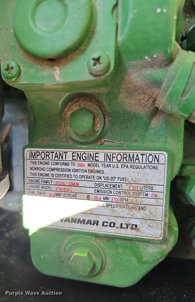 image for item MH9362 2004 John Deere 790  tractor