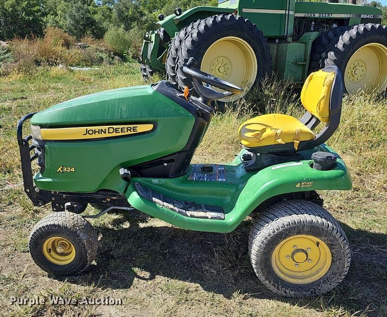 image for item MH9364 2011 John Deere X324  lawn mower
