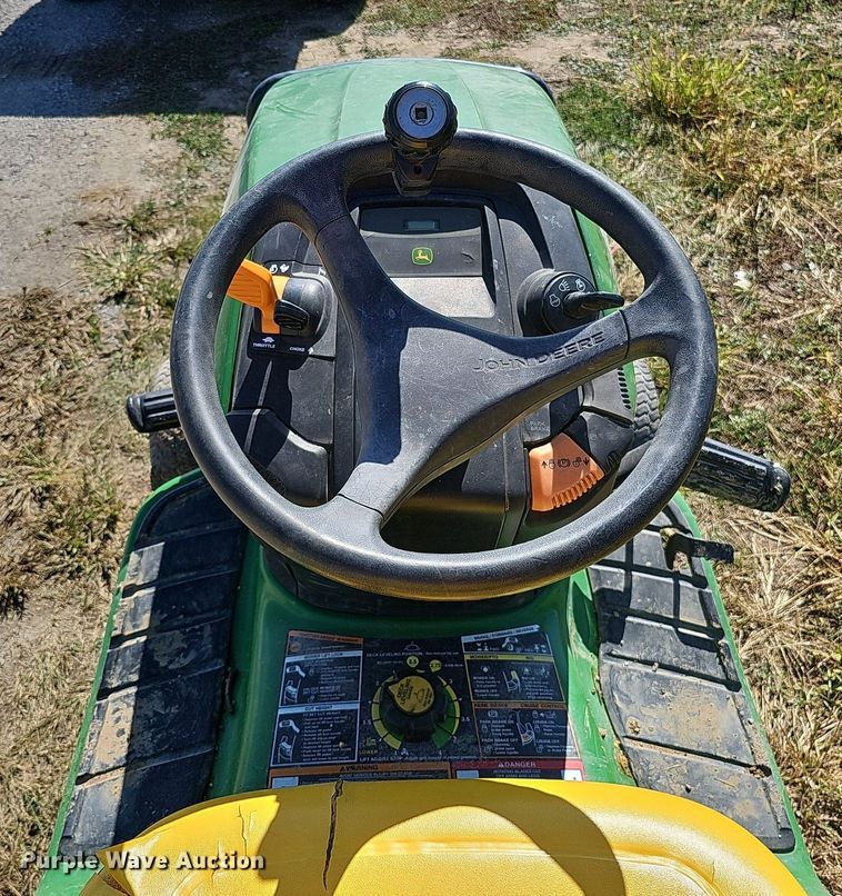 image for item MH9364 2011 John Deere X324  lawn mower