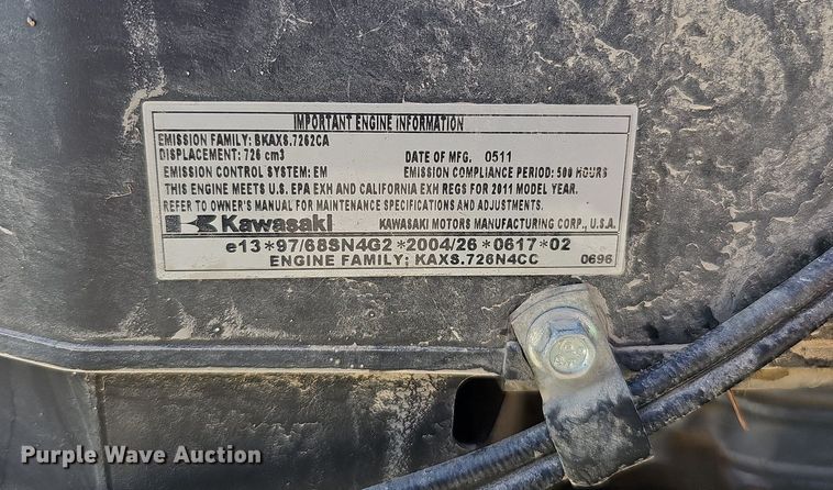 image for item MH9364 2011 John Deere X324  lawn mower