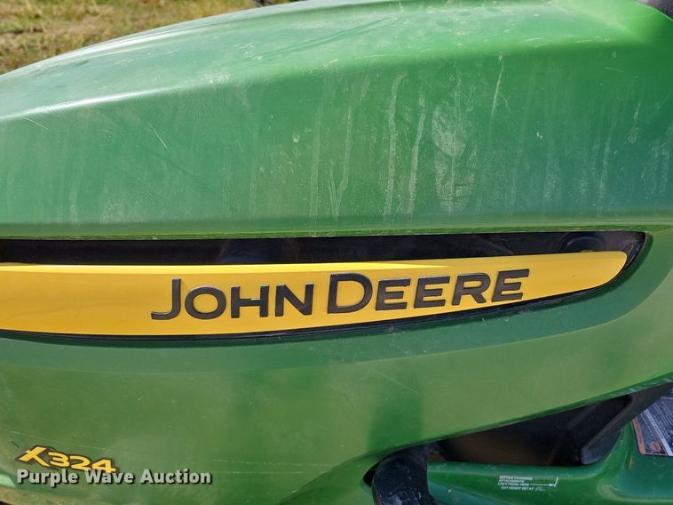 image for item MH9364 2011 John Deere X324  lawn mower
