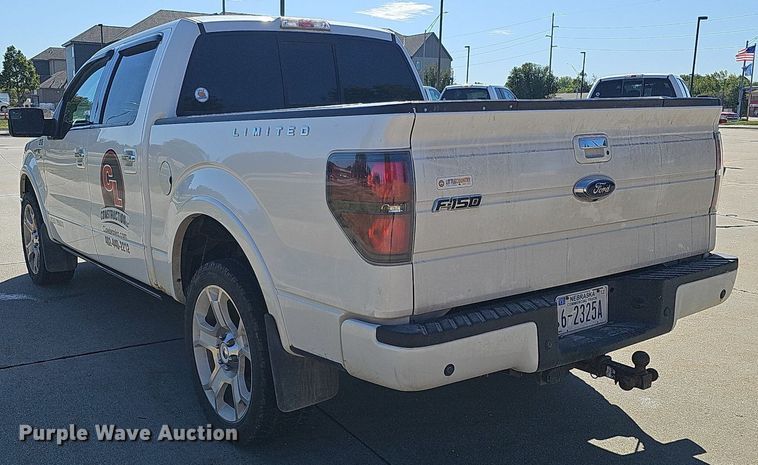 image for item MH9368 2011 Ford F150 Lariat  SuperCrew pickup truck