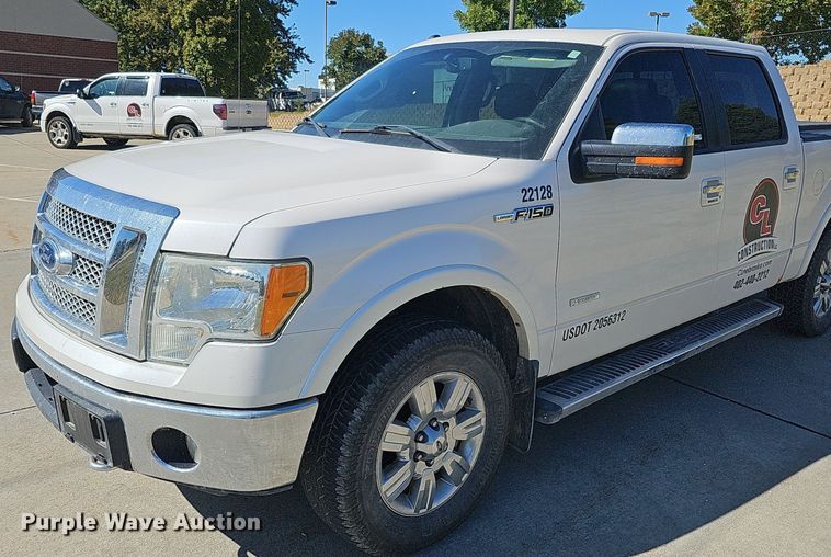 image for item MH9370 2011 Ford F150 Lariat  SuperCrew pickup truck