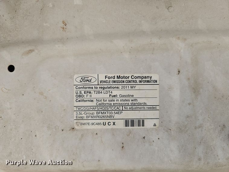 image for item MH9370 2011 Ford F150 Lariat  SuperCrew pickup truck