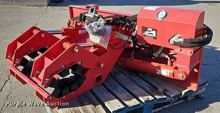 image for item MH9379 Handy Attachments HSRC12  skid steer pole clamp