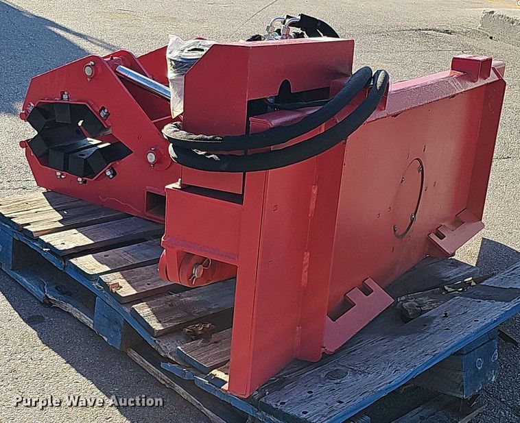 image for item MH9379 Handy Attachments HSRC12  skid steer pole clamp