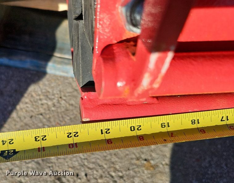 image for item MH9379 Handy Attachments HSRC12  skid steer pole clamp