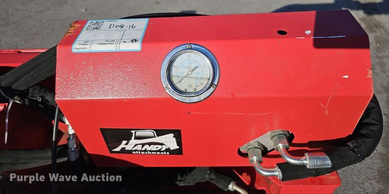 image for item MH9379 Handy Attachments HSRC12  skid steer pole clamp