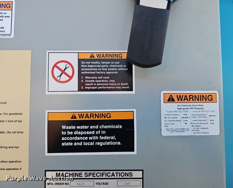 image for item MH9380 ADF Systems M300  parts washer