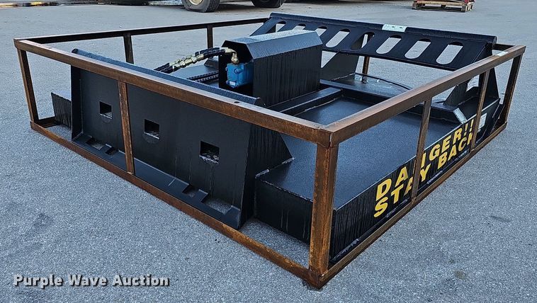 image for item MH9384 Mower King SSRC  skid steer rotary mower