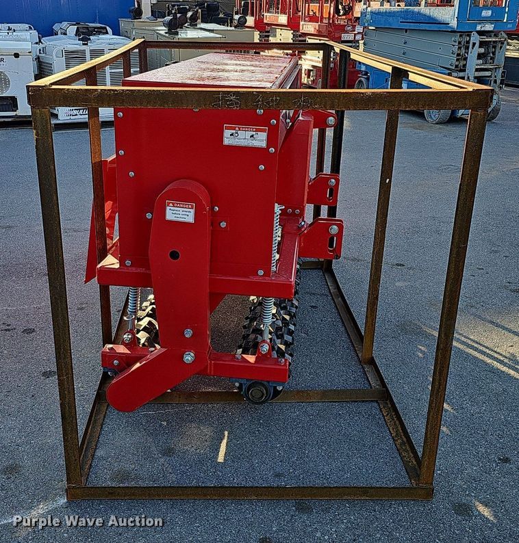 image for item MH9386 Agrotk STSD  skid steer seeder