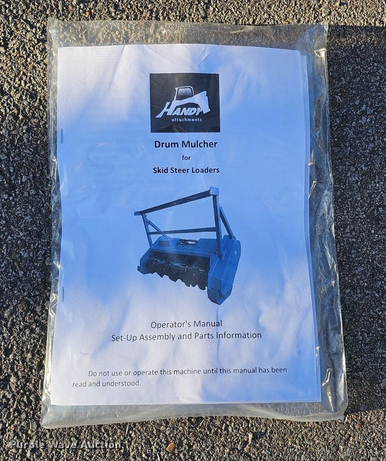 image for item MH9388 Handy Attachments HBDM72  skid steer mulcher