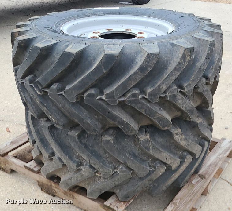 image for item MJ9377 (2) 16-20 tires and wheels