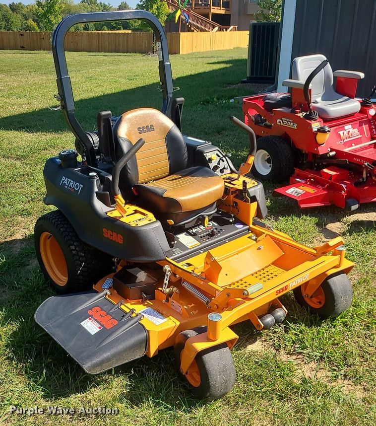 image for item MJ9419 Scag Patriot  ZTR lawn mower