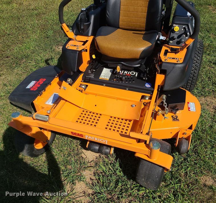 image for item MJ9419 Scag Patriot  ZTR lawn mower