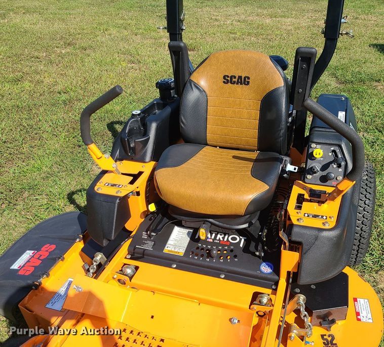 image for item MJ9419 Scag Patriot  ZTR lawn mower