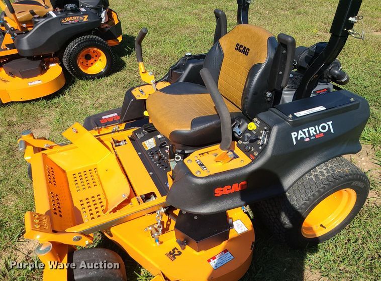 image for item MJ9419 Scag Patriot  ZTR lawn mower