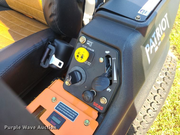 image for item MJ9419 Scag Patriot  ZTR lawn mower