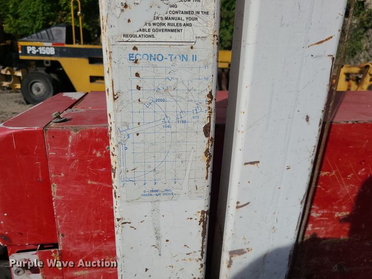 image for item MJ9435 Utility bed