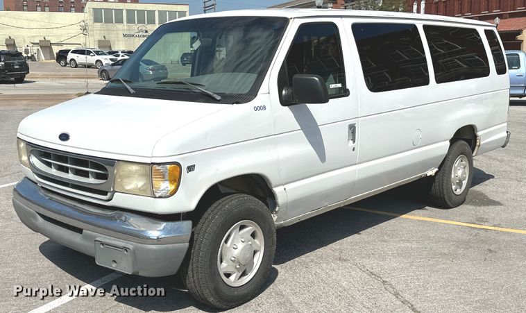 image for item ML9078 1998 Ford Club Wagon  handicap accessible van