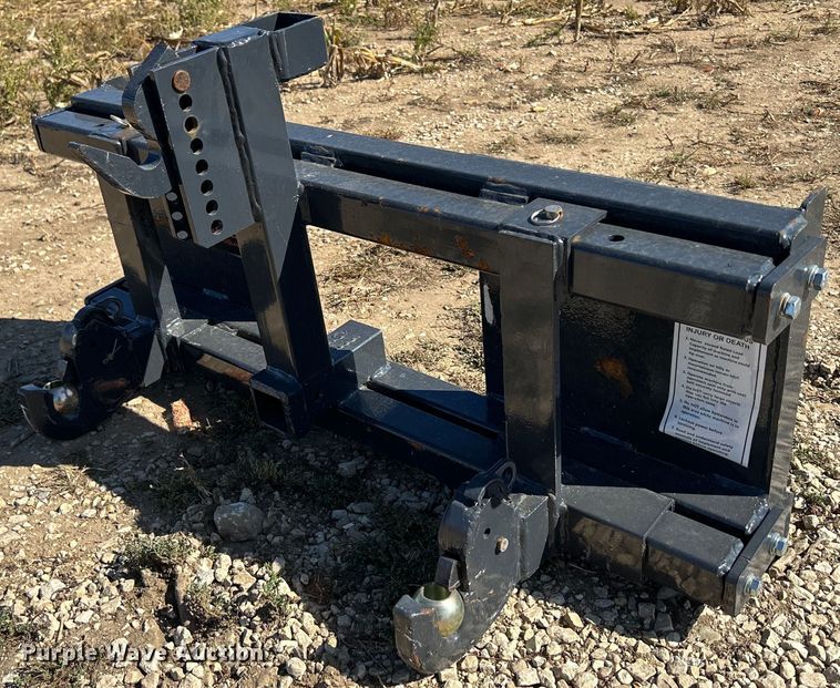 image for item MO9060 Land Honor  skid steer three point adapter