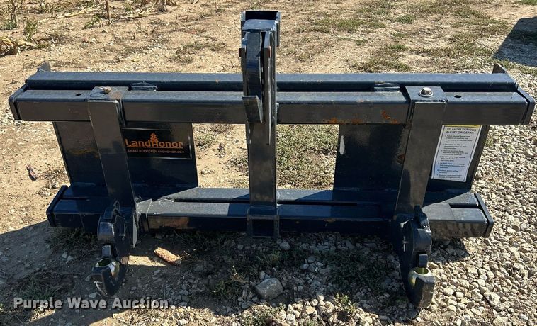 image for item MO9060 Land Honor  skid steer three point adapter