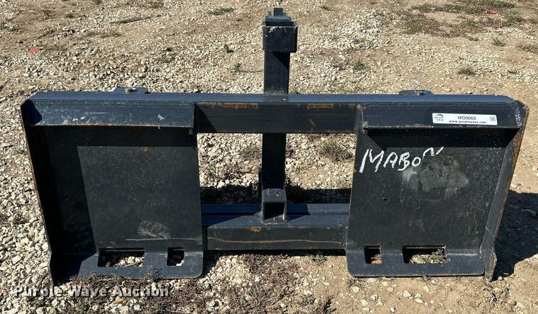 image for item MO9060 Land Honor  skid steer three point adapter