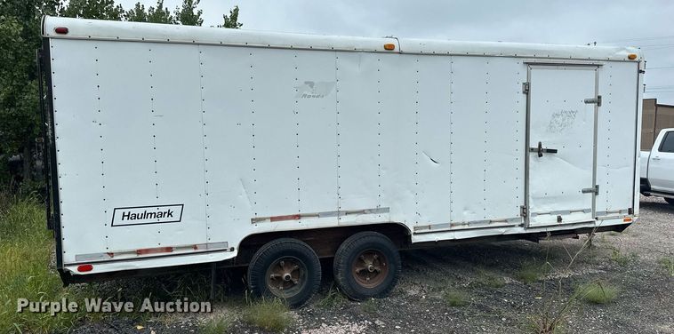 image for item MQ9397 1993 Haulmark  enclosed cargo trailer