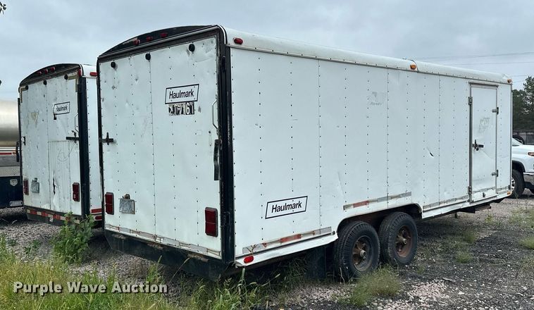 image for item MQ9397 1993 Haulmark  enclosed cargo trailer