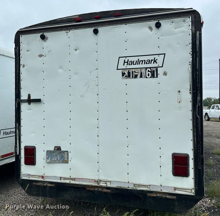 image for item MQ9397 1993 Haulmark  enclosed cargo trailer