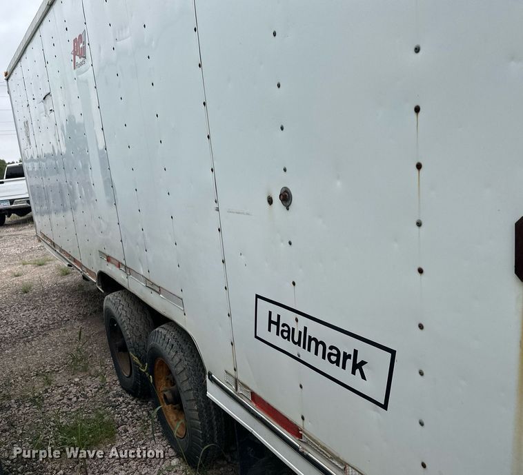 image for item MQ9397 1993 Haulmark  enclosed cargo trailer