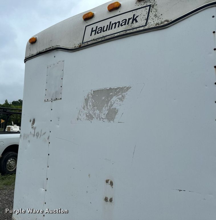 image for item MQ9397 1993 Haulmark  enclosed cargo trailer