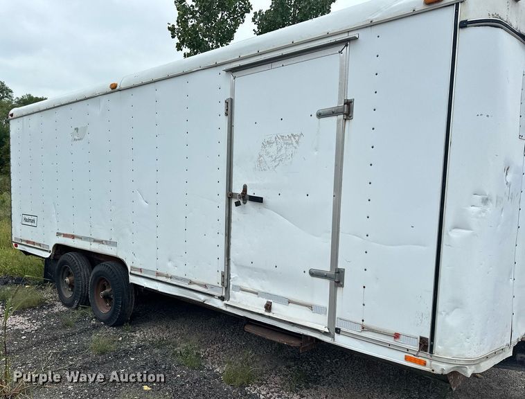 image for item MQ9397 1993 Haulmark  enclosed cargo trailer