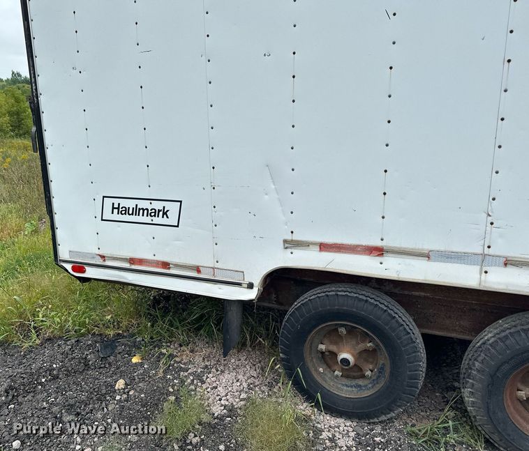 image for item MQ9397 1993 Haulmark  enclosed cargo trailer