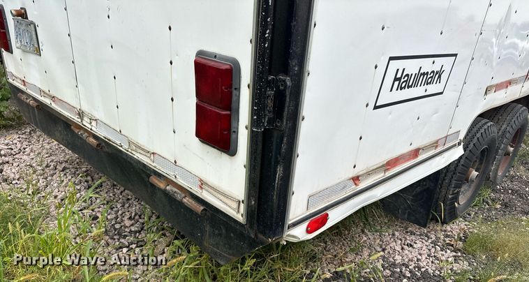 image for item MQ9397 1993 Haulmark  enclosed cargo trailer
