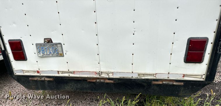 image for item MQ9397 1993 Haulmark  enclosed cargo trailer