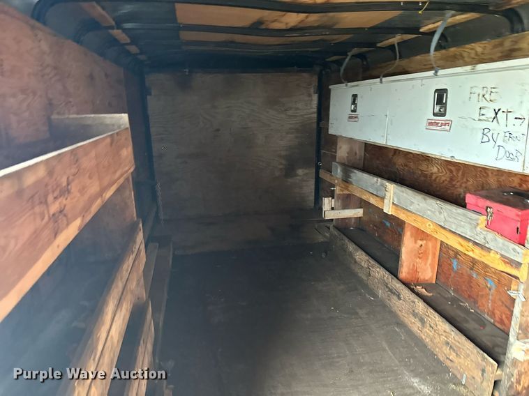 image for item MQ9397 1993 Haulmark  enclosed cargo trailer