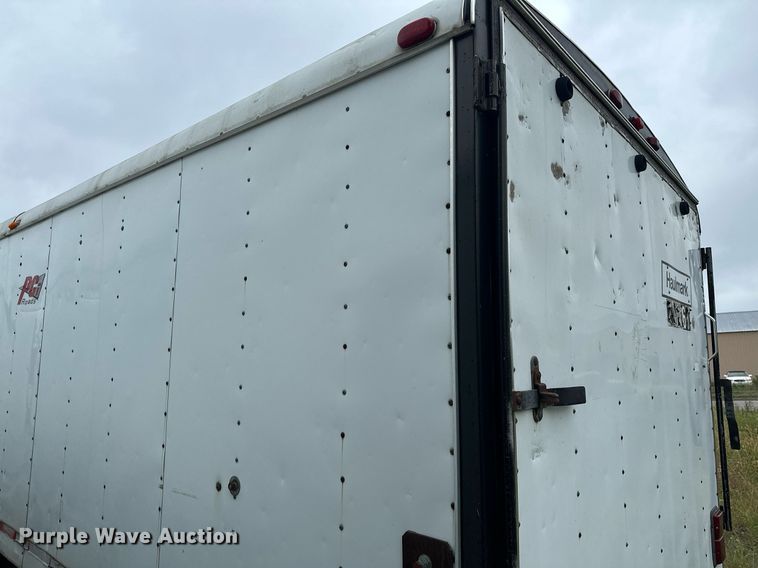 image for item MQ9397 1993 Haulmark  enclosed cargo trailer