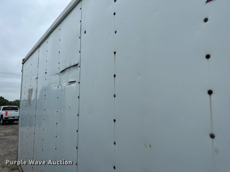 image for item MQ9397 1993 Haulmark  enclosed cargo trailer