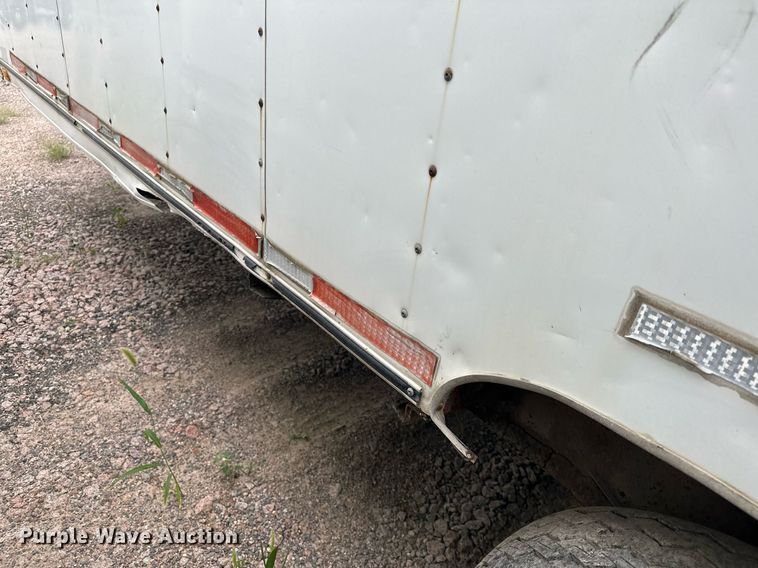 image for item MQ9397 1993 Haulmark  enclosed cargo trailer